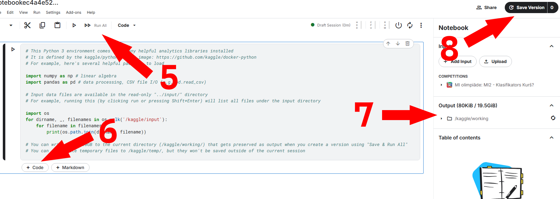 Kaggle step 3